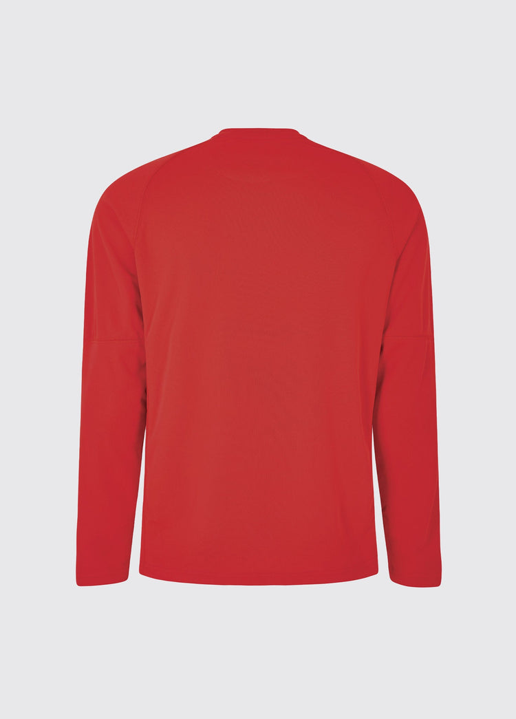 Ancona Ladies Long-Sleeved T-Shirt - Red