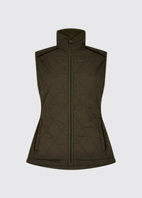 Heywood Ladies' Quilted Vest - Olive