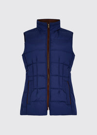 Spiddal Ladies' Quilted Vest - Peacock Blue