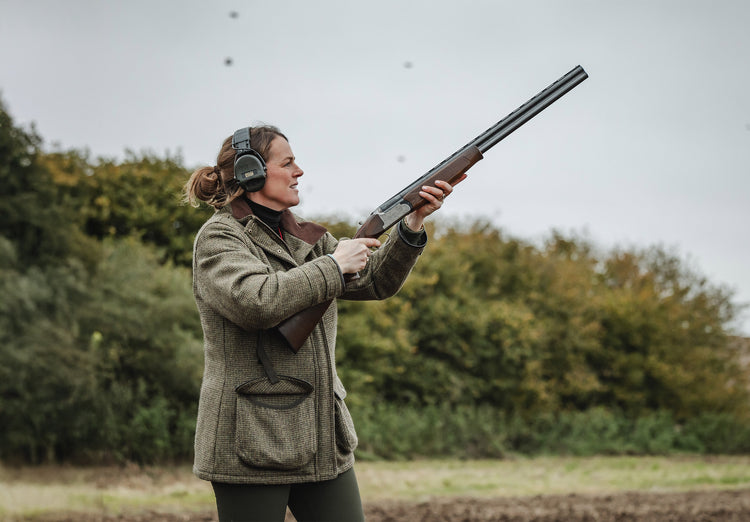 Ballynahinch Ladies' Tweed Field Coat - Heath
