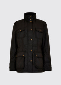 Munsboro Ladies' Waxed Cotton Jacket - Black
