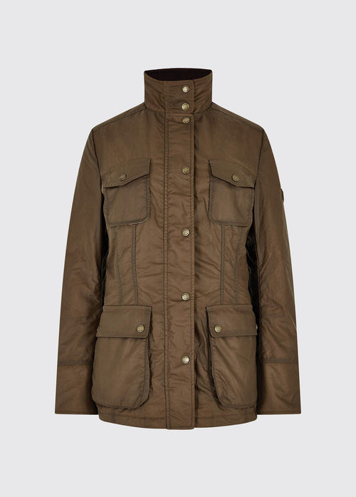 Munsboro Ladies' Waxed Cotton Jacket - Ginger