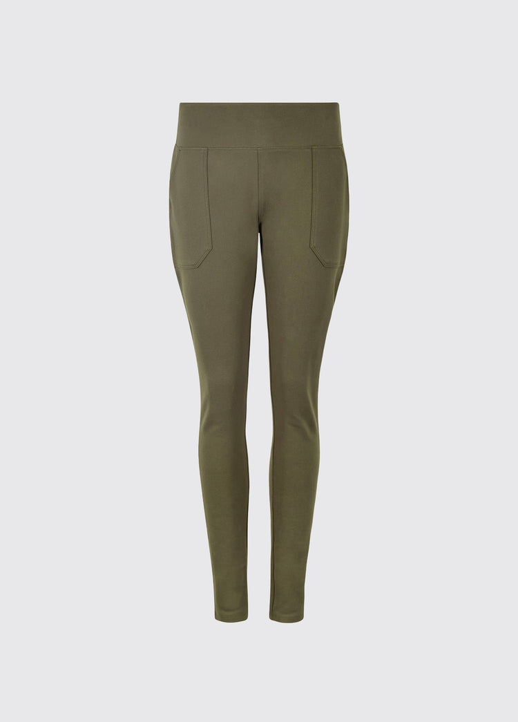 Pepperwort Ladies' water repellent leggings - Olive