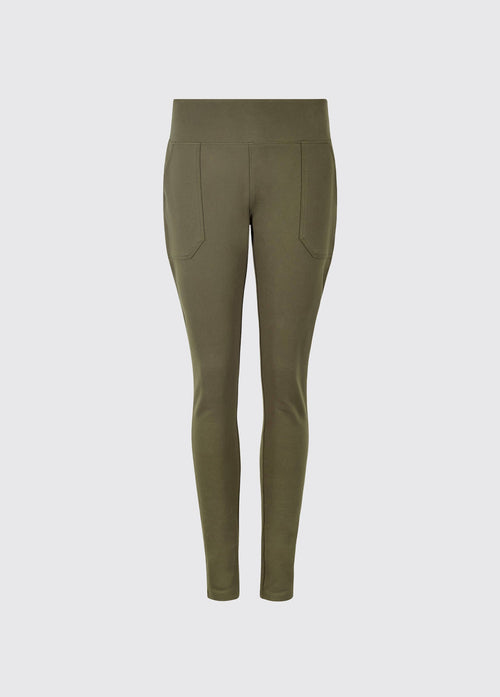 Pepperwort Ladies' water repellent leggings - Olive