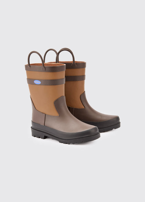 Splash Kid's Waterproof Boot - Walnut